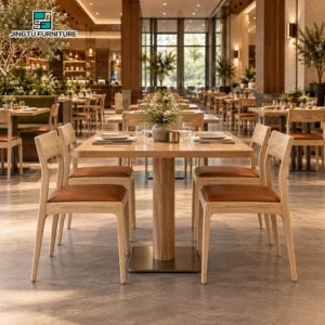 Stackable Wood Dining Chair - image 2