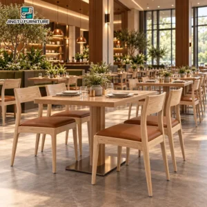 Stackable Wood Dining Chair - image 3