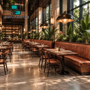 Leather Booth Seating - image 1