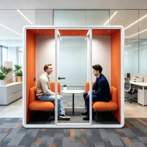 Modular Office Building Modern Booth Seating - image 2