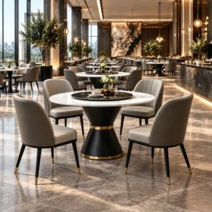 Marble-Top Luxury Dining Table - image 3