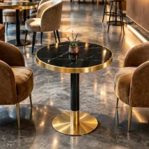 Marble-Top Dining Table - image 2