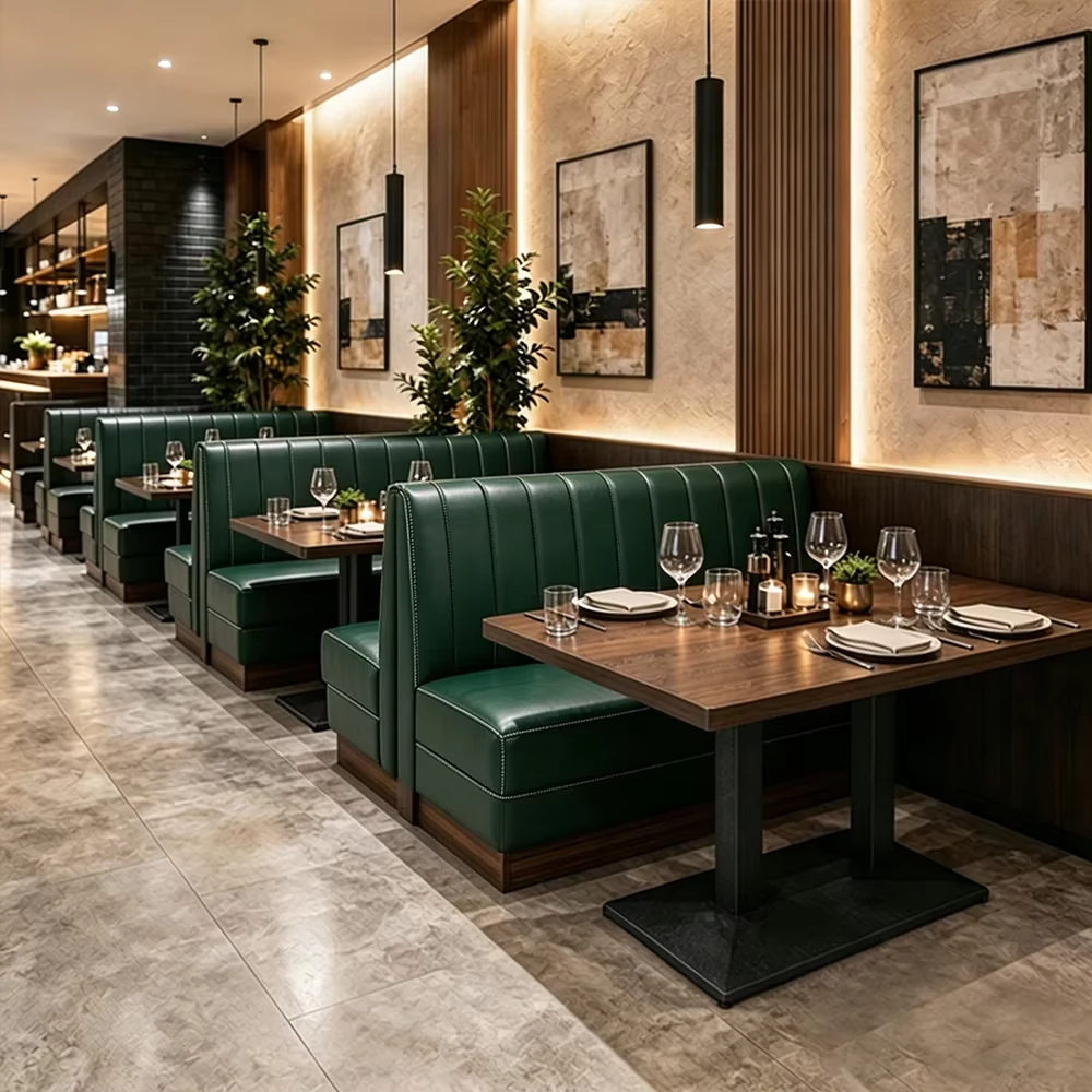 Leather Booth Seating