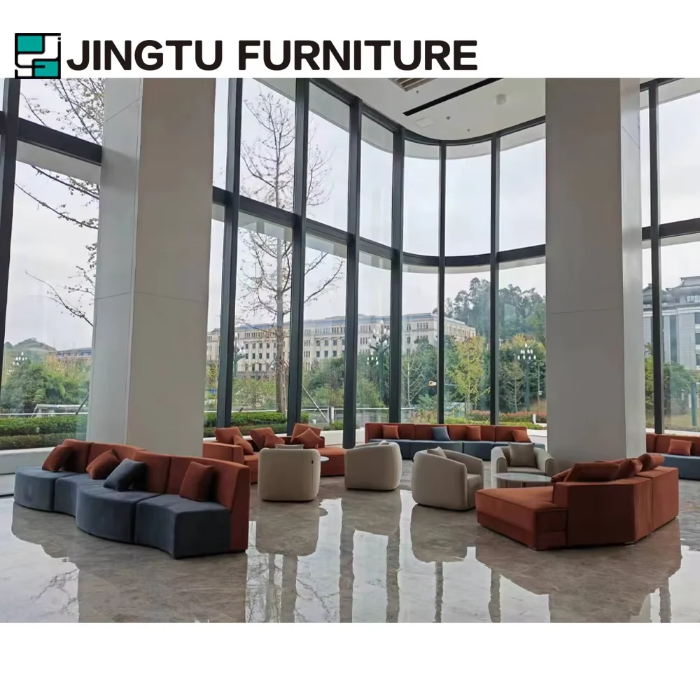 Modular Fabric Lounge Sofa