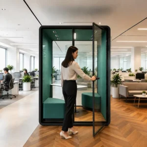 Modular Office Building Modern Booth Seating - image 3