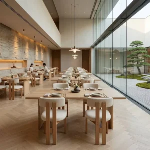 Wood Dining Chair - image 1