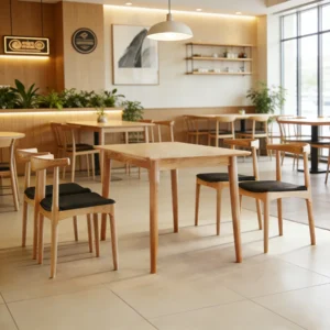 Wood Commercial Table - image 1