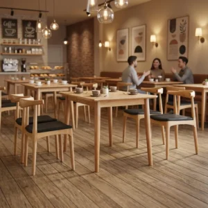 Wood Commercial Table - image 3