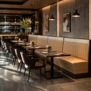 Leather Booth Seating - image 4