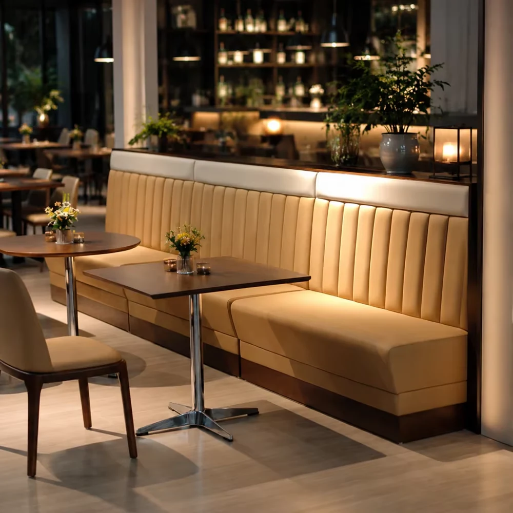 Wood Booth Seating