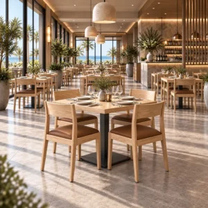 Wood Dining Chair - image 1