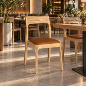Wood Dining Chair - image 2