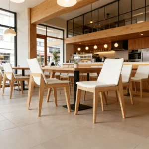 Wood Dining Chair - image 1