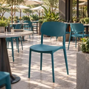 Stackable Pvc Dining Chair - image 2