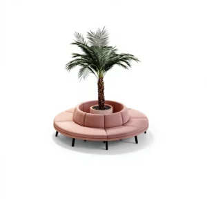Modular Fabric Lounge Sofa - image 5