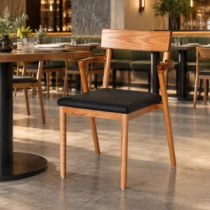 Pu Leather Dining Chair - image 2