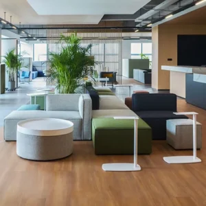 Modular Fabric Lounge Sofa - image 1