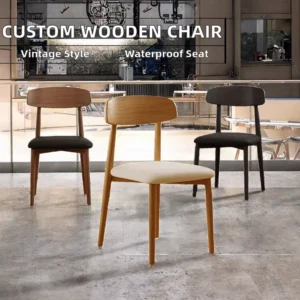 Solid Wood Dining Chair - image 2
