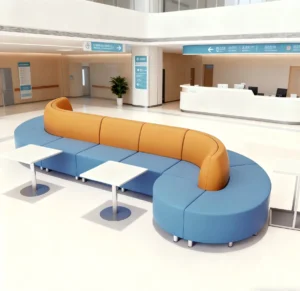 Modular Leather Lounge Sofa - image 1