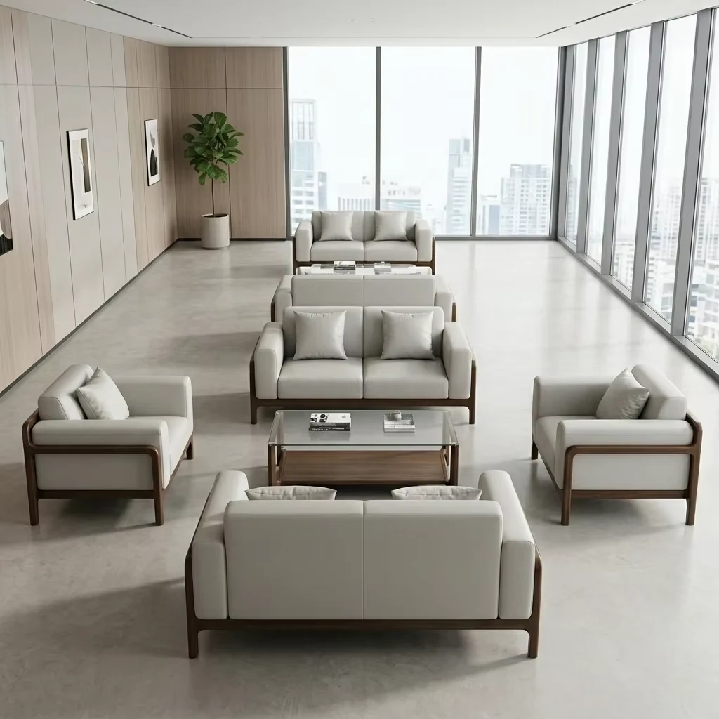 Leather Lounge Sofa