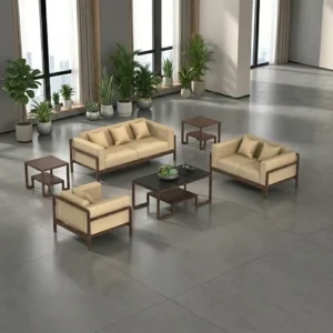 Leather Lounge Sofa - image 5