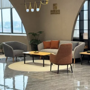 Leather Lounge Sofa - image 8