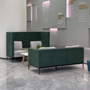 Leather Lounge Sofa - image 11