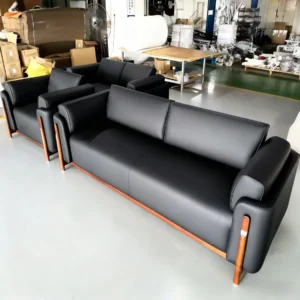 Leather Lounge Sofa - image 3