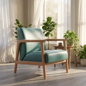 Wood Lounge Sofa - image 1