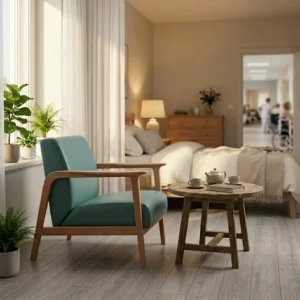 Wood Lounge Sofa - image 2