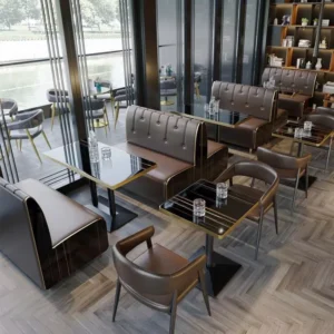 Wood Booth Seating - image 2