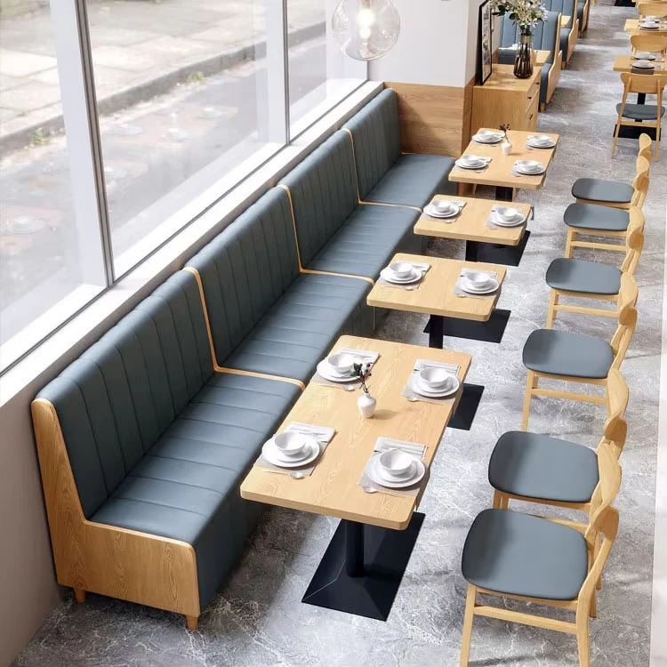 Wood Booth Seating