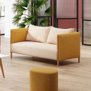 Wood Lounge Sofa - image 1