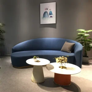 Pu Leather Lounge Sofa - image 2