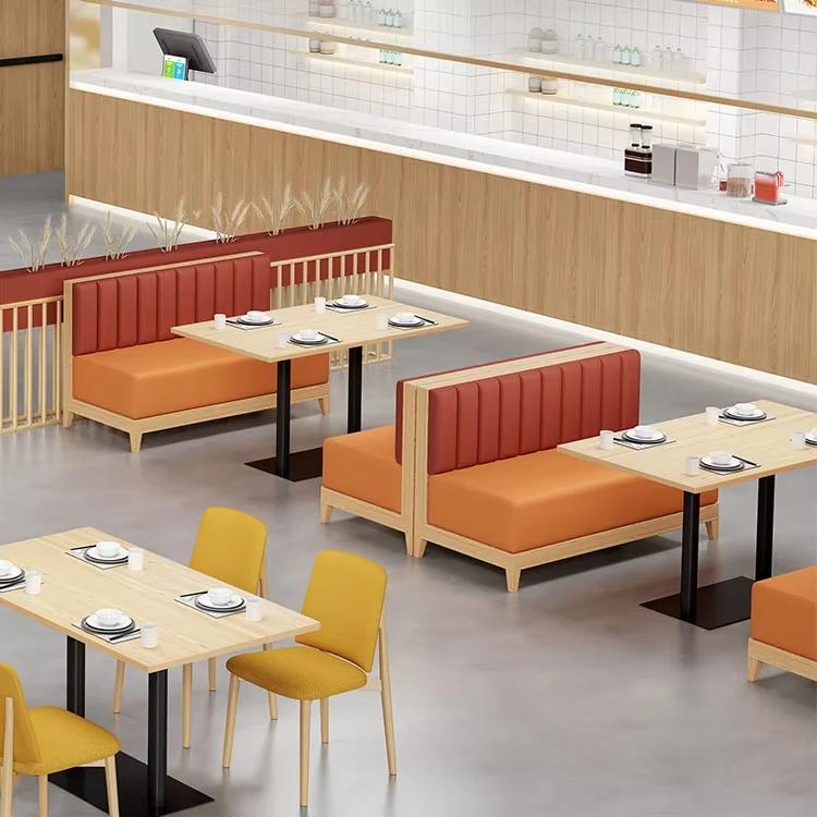 Wood Booth Seating