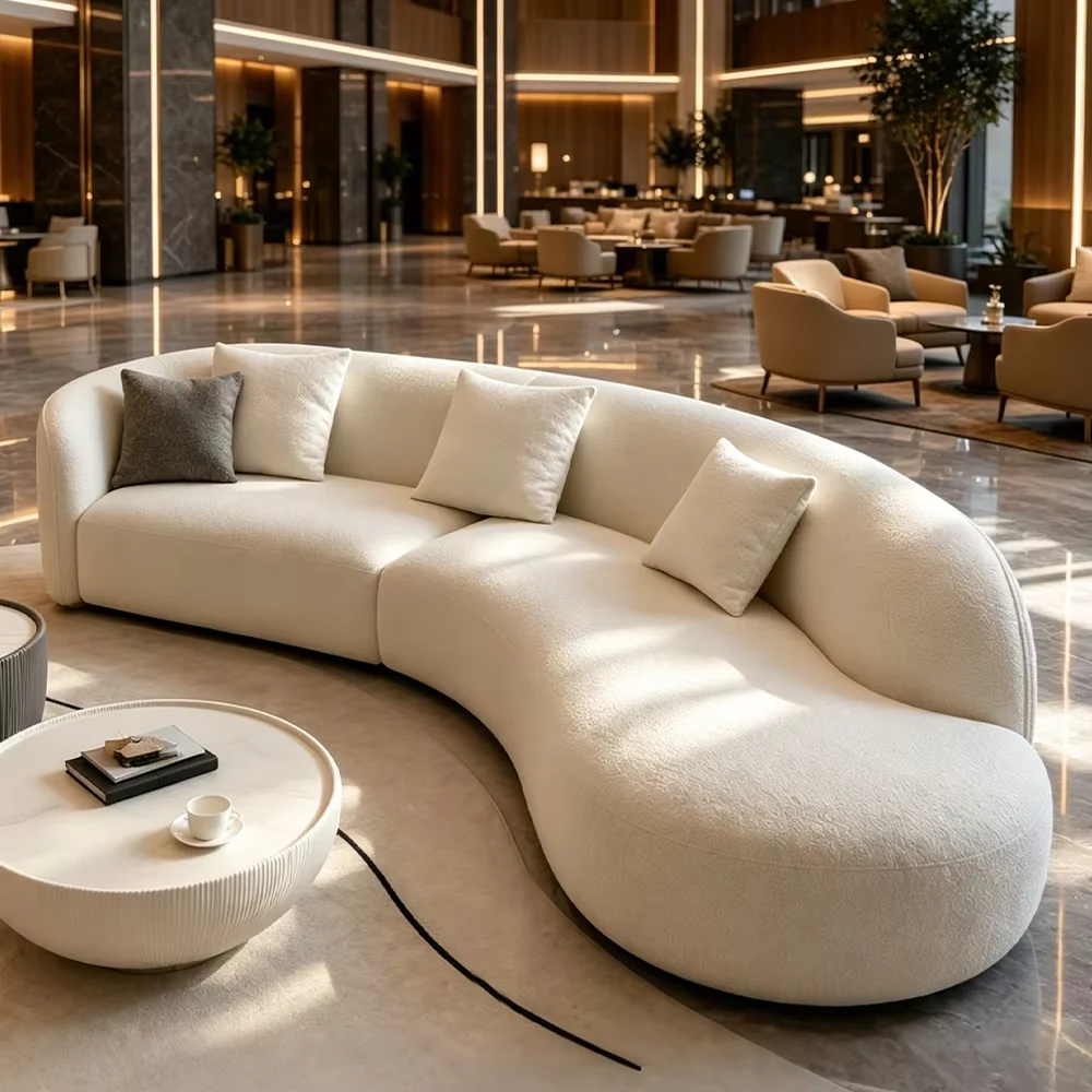 Modular Fabric Lounge Sofa