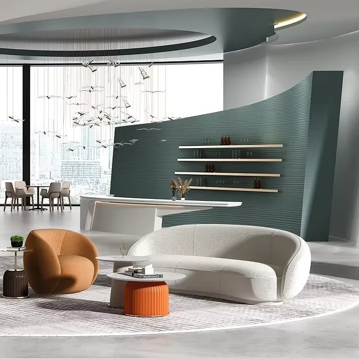 Wood Lounge Sofa