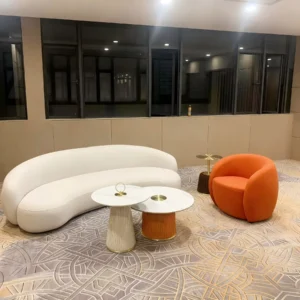 Wood Lounge Sofa - image 2