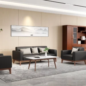 Wood Lounge Sofa - image 2