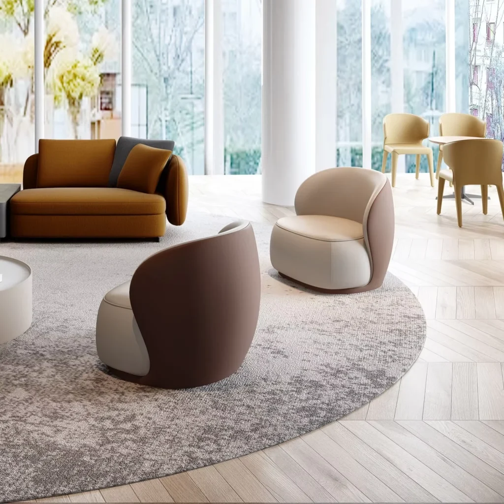 Wood Lounge Sofa