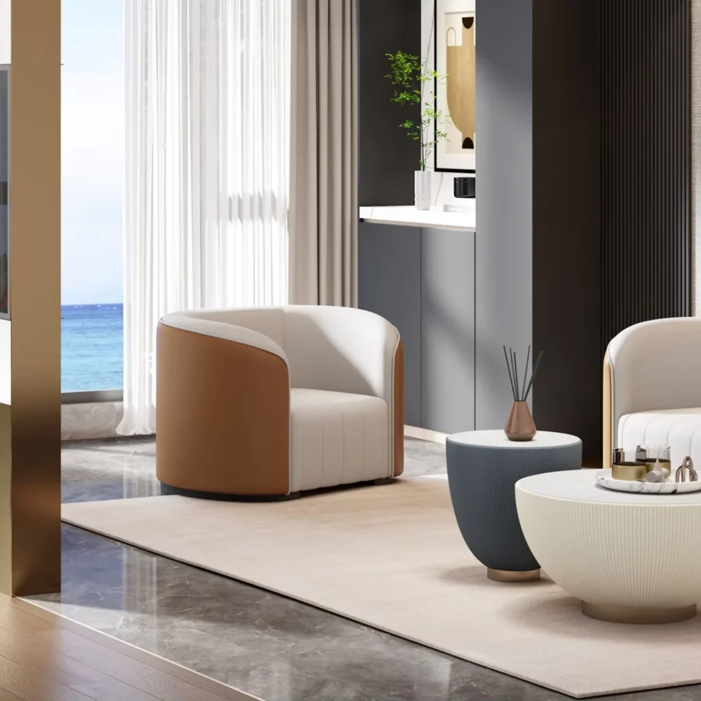 Wood Lounge Sofa