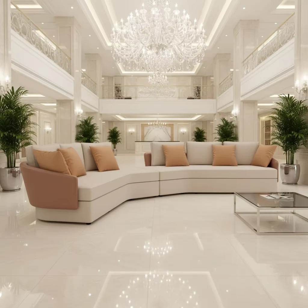 Modular Fabric Lounge Sofa