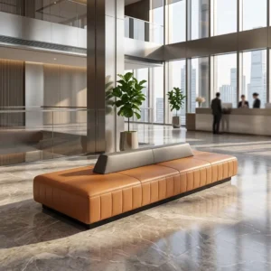 Wood Lounge Sofa - image 2