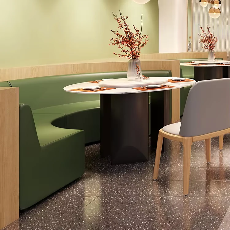 Wood Booth Seating