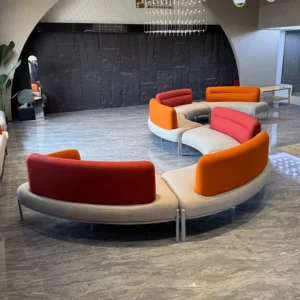 Modular Fabric Lounge Sofa - image 2