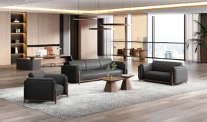 Leather Lounge Sofa - image 2