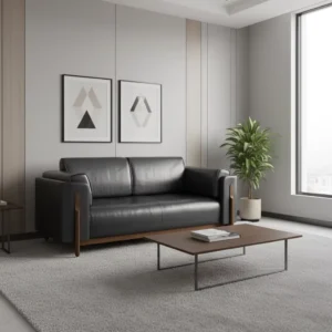 Leather Lounge Sofa - image 3