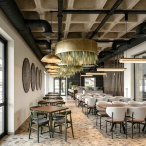 Industrial Leather Booth Seating - image 2