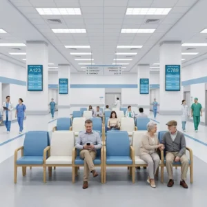 Wood Healthcare Chair - image 3