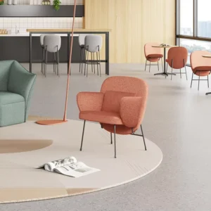 Carbon Steel Lounge Chair - image 1